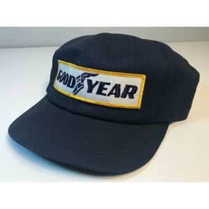 VTG 80s GOOD YEAR Tires Insulated Trucker SnapBack